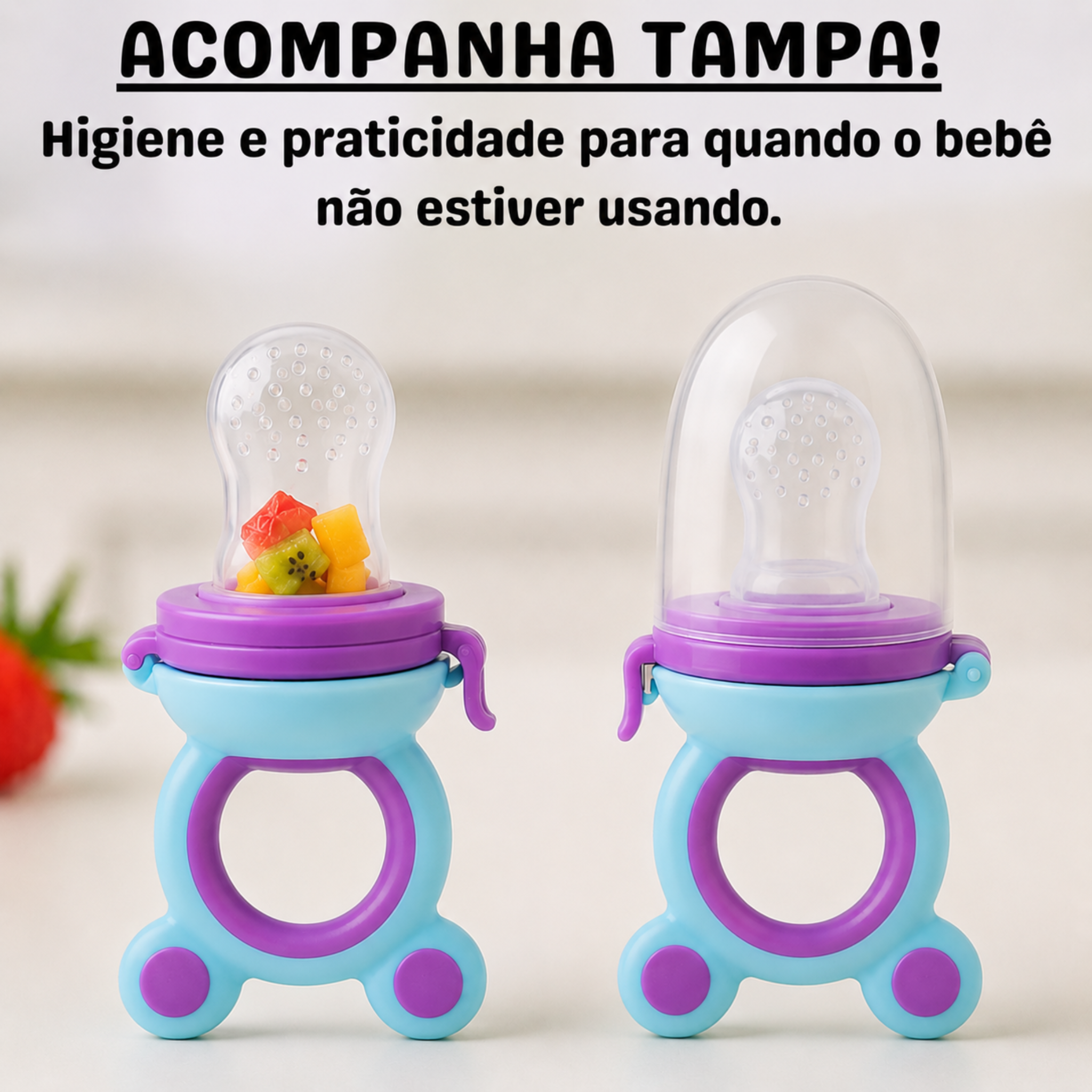 Bico Porta Frutinhas Ursinho