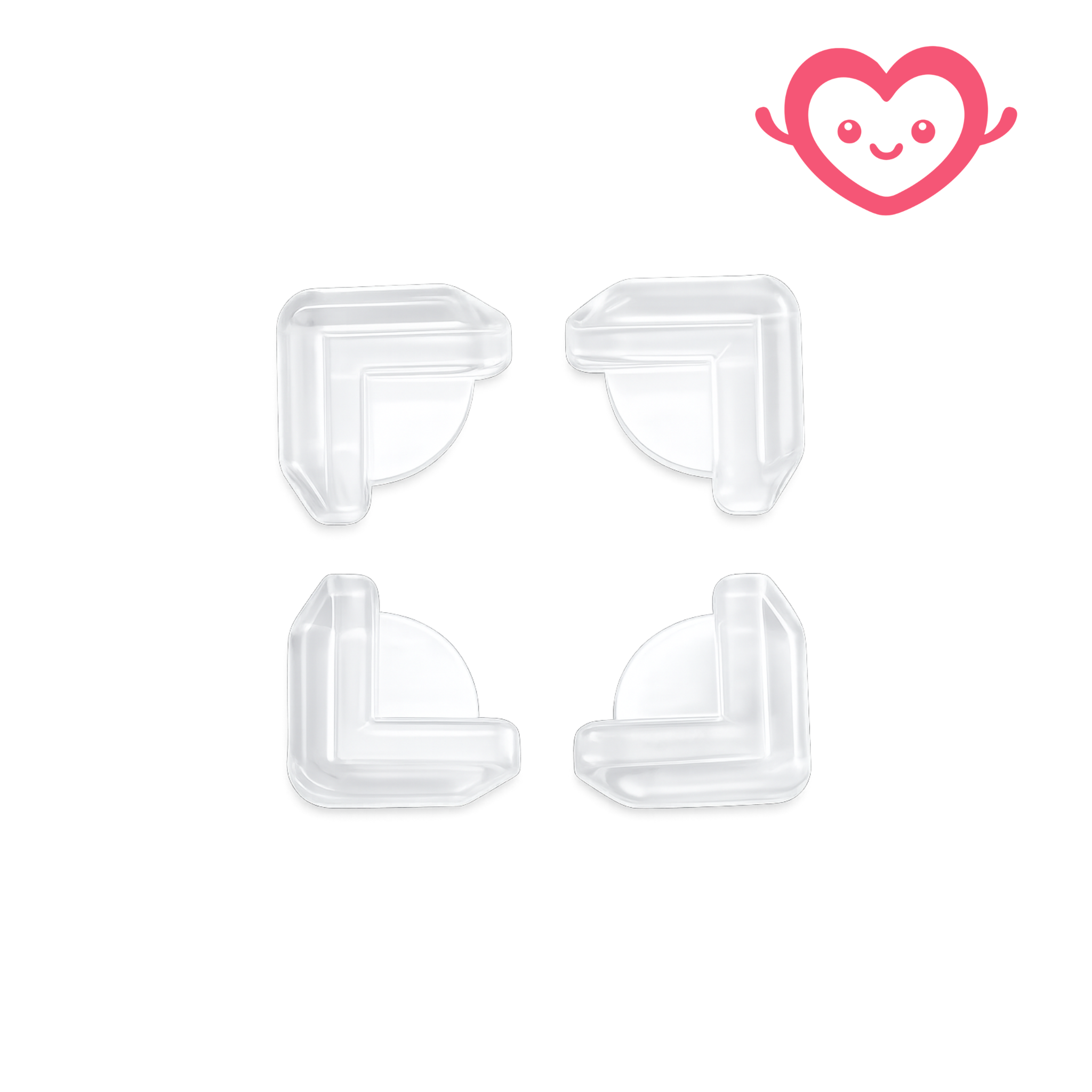 Protetores de Canto em Silicone (Kit 4 ou 10 pçs)