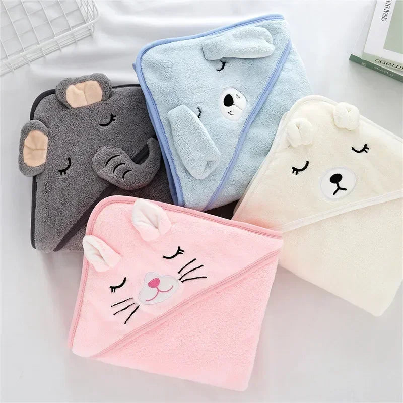 Toalha de Banho Plush Animais