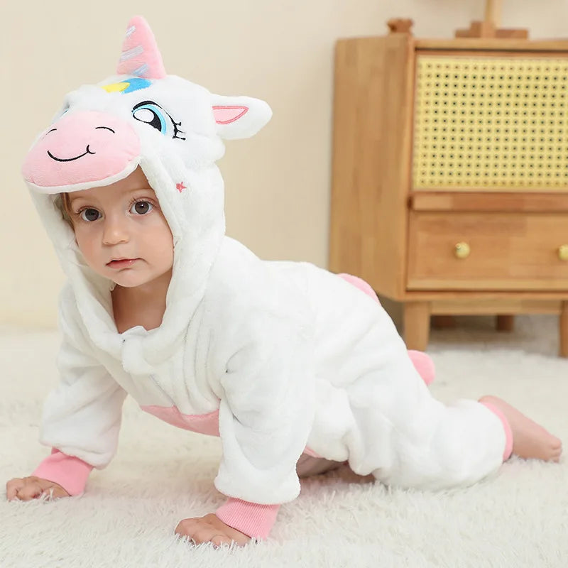 Macacão Pijama Animais para Bebê