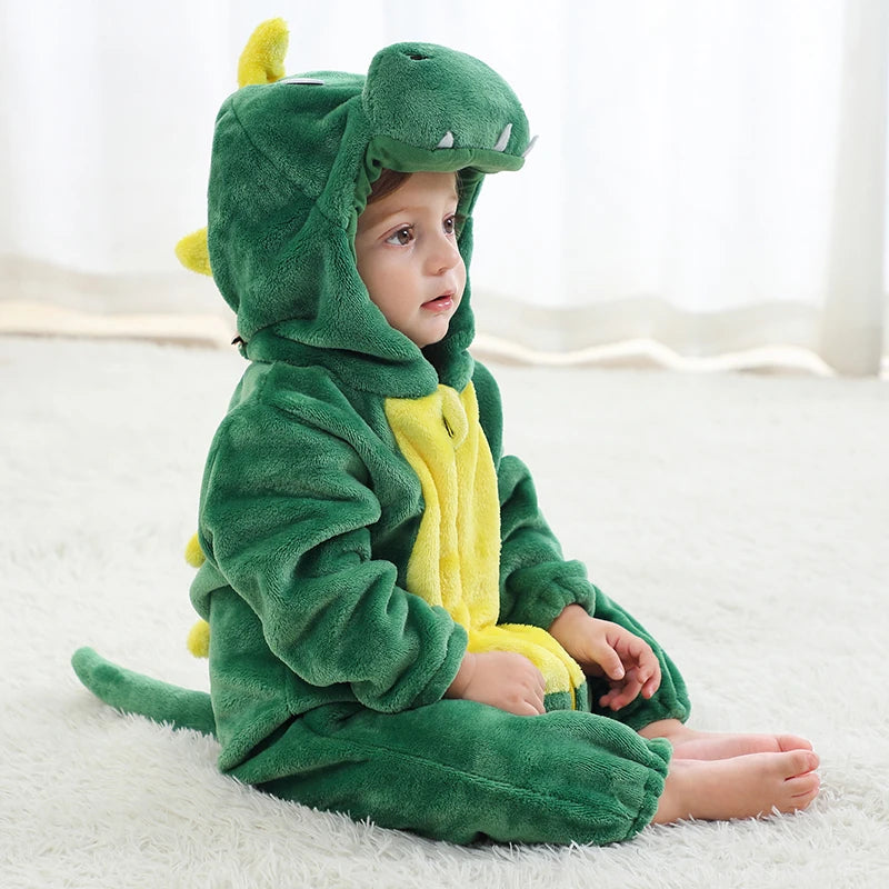 Macacão Pijama Animais para Bebê