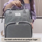 Mochila Berço Portátil para Bebê